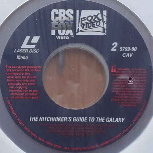 5799 - 80 The hitchhiker's guide to the galaxy Douglas Adams from the BBC records and Tapes library Label